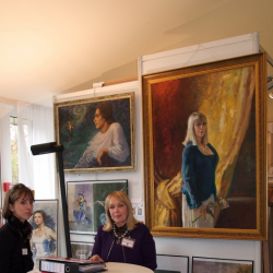 Еexposition en Espace Pierre Cardin en 2010